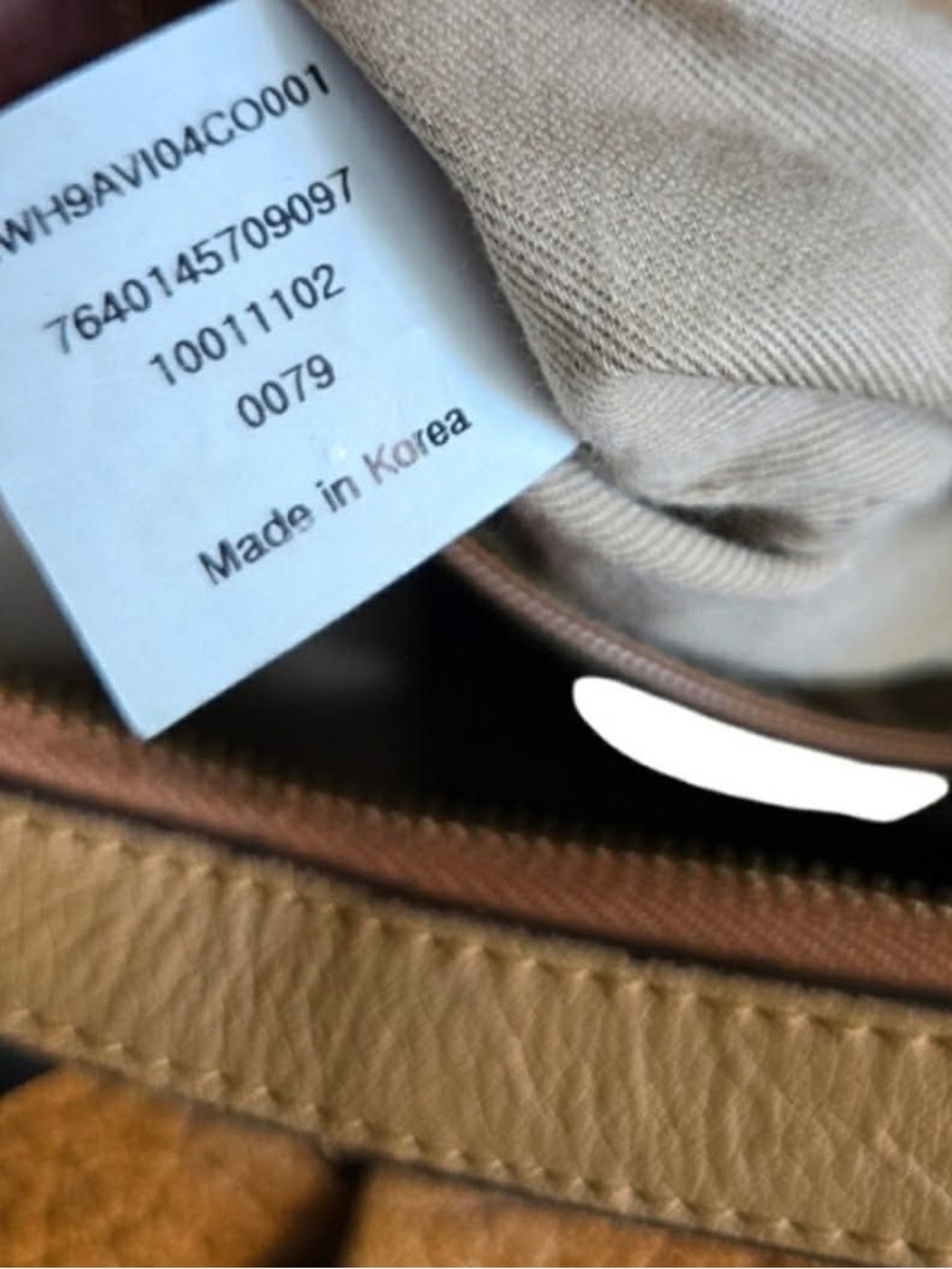MCM Tan Monogram Shoulder Bag - Picture 6 of 13
